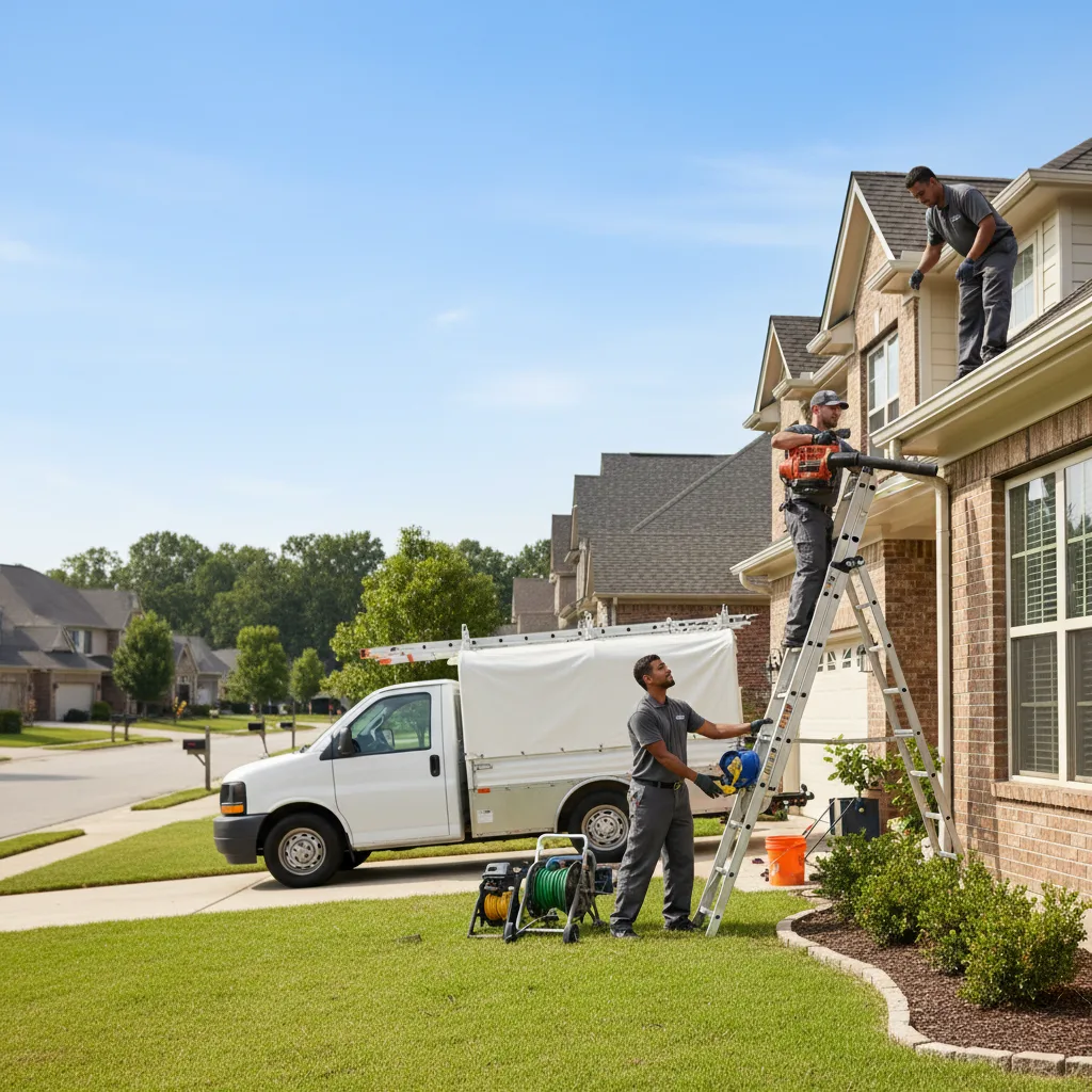 Home Gutter Service in Denton, KS near me